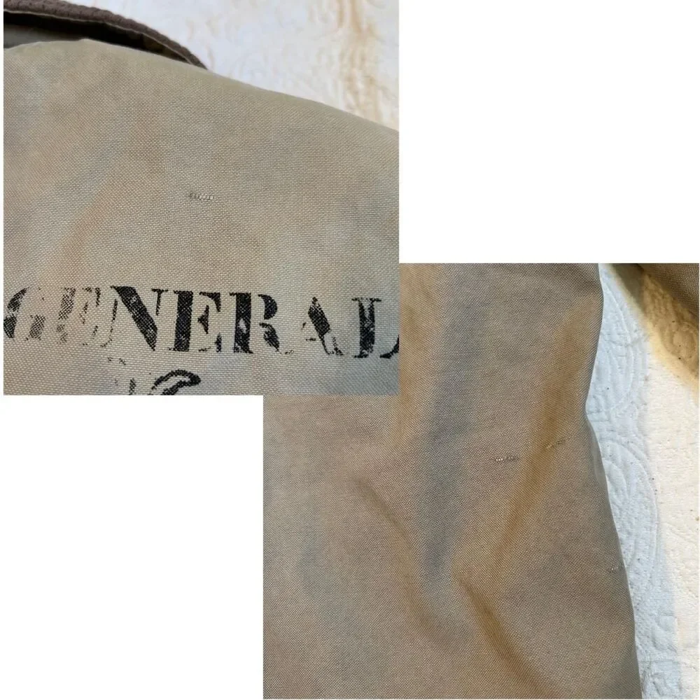 Aeropostale Men's Tan and Brown Jacket